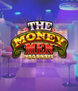 Dive into the dynamic world of The Money Men Megaways game by Pragmatic Play, featuring a vibrant logo with glittering stars against a stylish casino backdrop. This graphic captures the energy and allure of high-stakes gambling with its stunning colors and design. Ideal for slot game lovers looking for a taste of Vegas. 